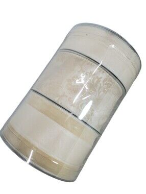 Regency Romantic Royal Wedding Ribbon Members Mark Seasonal Cream Velvet Solid